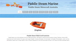 Desktop Screenshot of paddlesteam.com.au